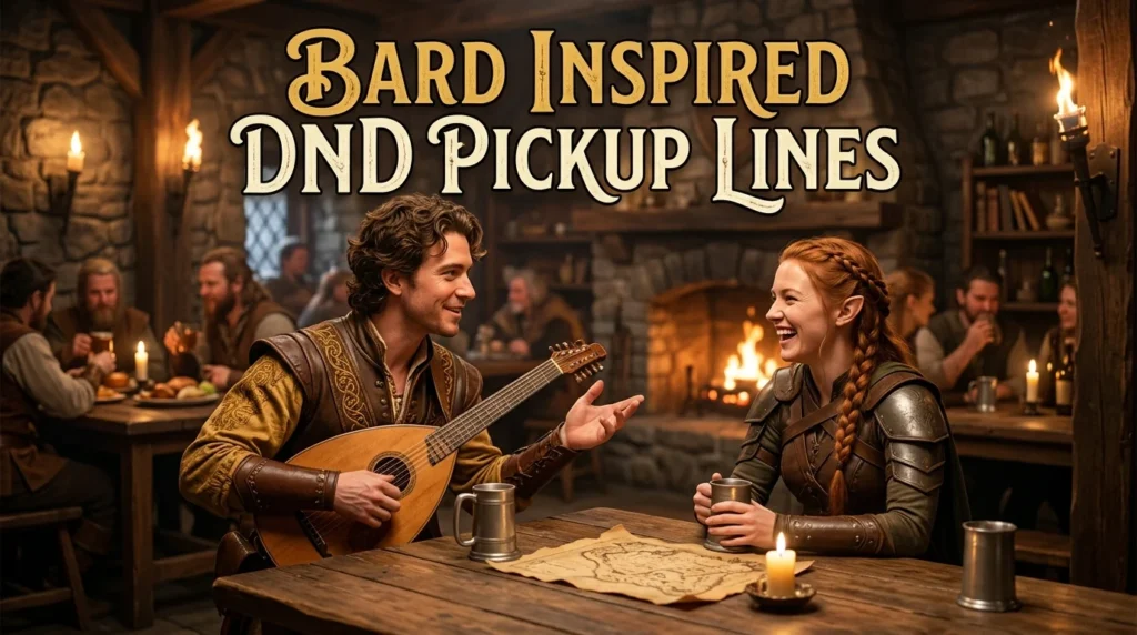Bard Inspired Dnd Pickup Lines