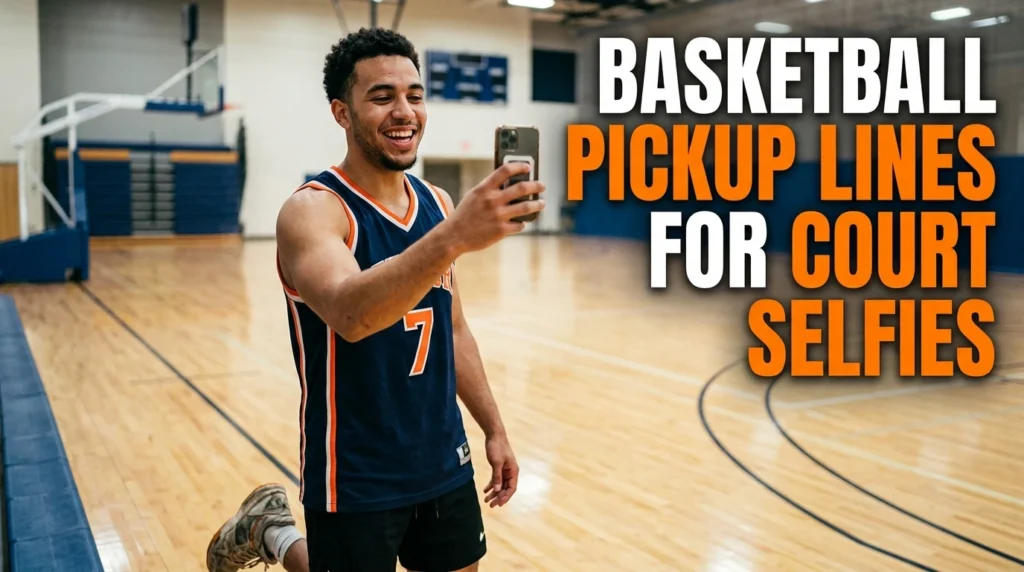 Basketball Pickup Lines For Court Selfies
