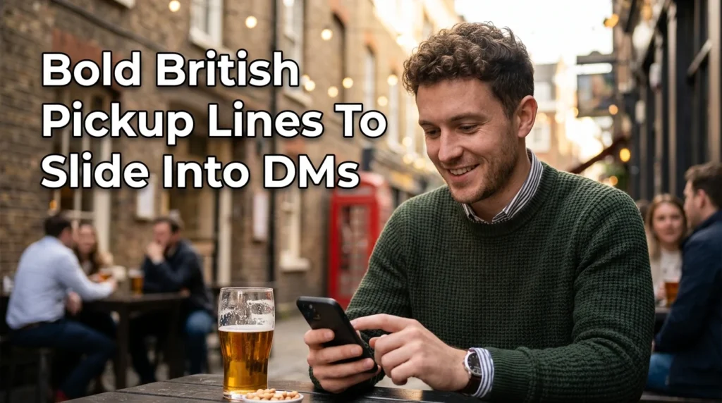 Bold British Pickup Lines To Slide Into DMs