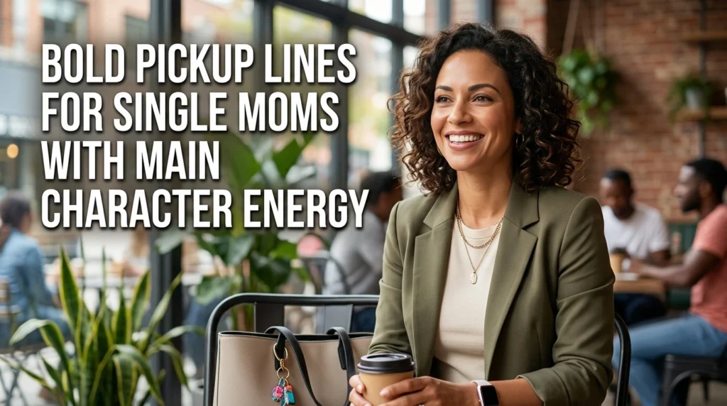 Bold Pickup Lines For Single Moms With Main Character Energy