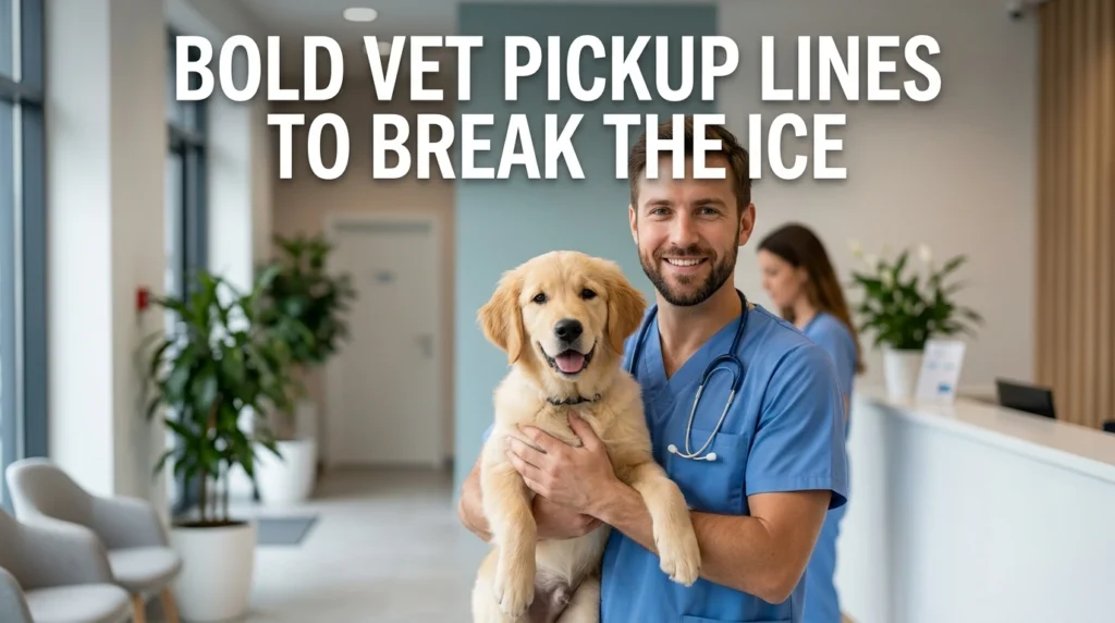Bold Vet Pickup Lines To Break The Ice