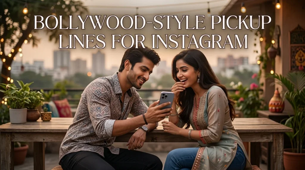 Bollywood-Style Pickup Lines For Instagram