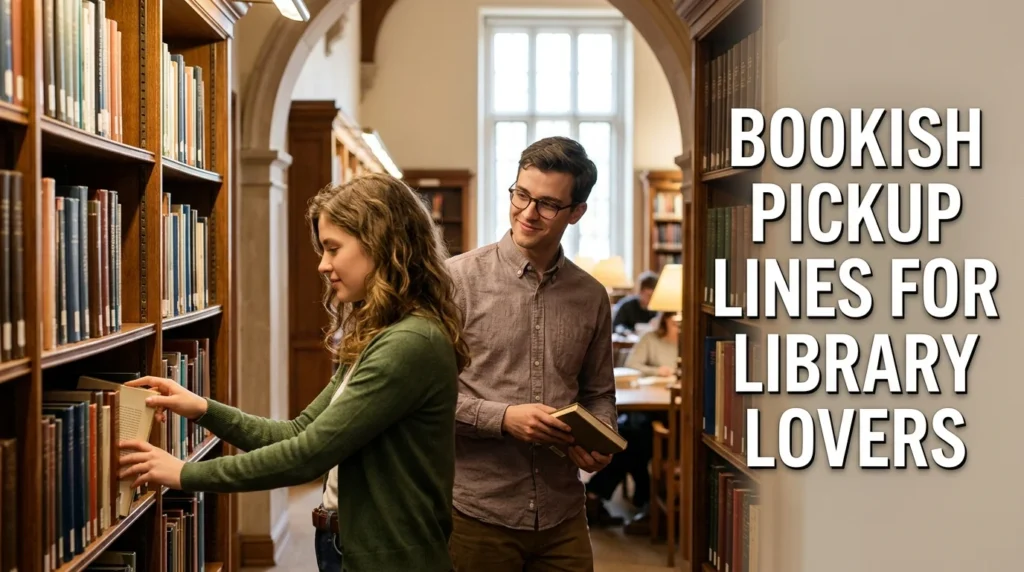 Bookish Pickup Lines For Library Lovers