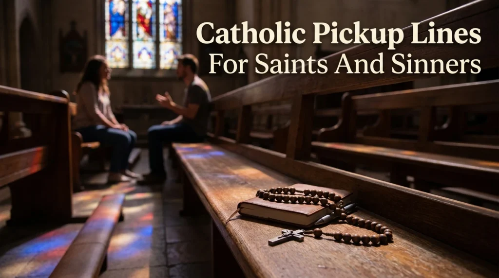 Catholic Pickup Lines For Saints And Sinners
