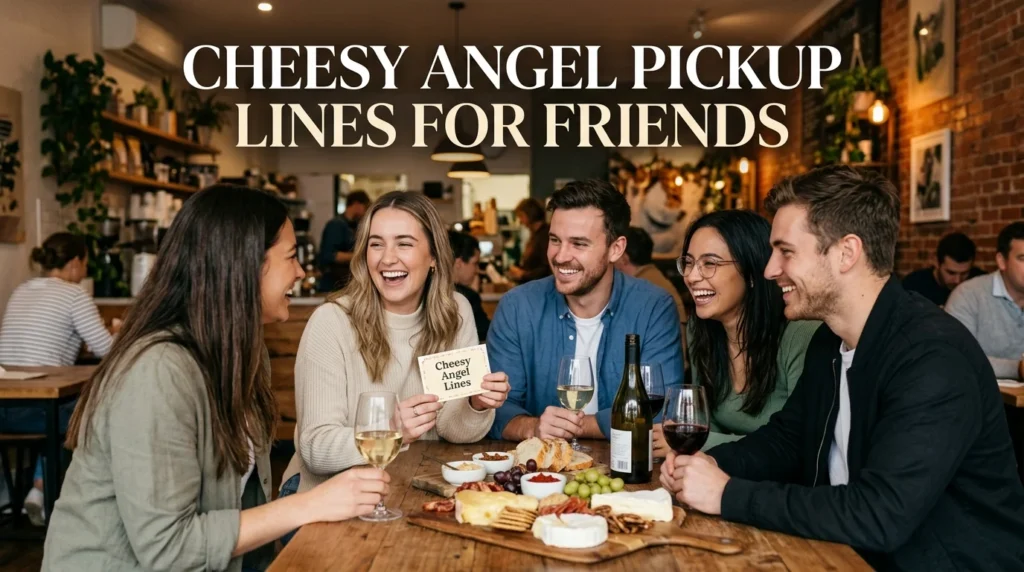 Cheesy Angel Pickup Lines For Friends