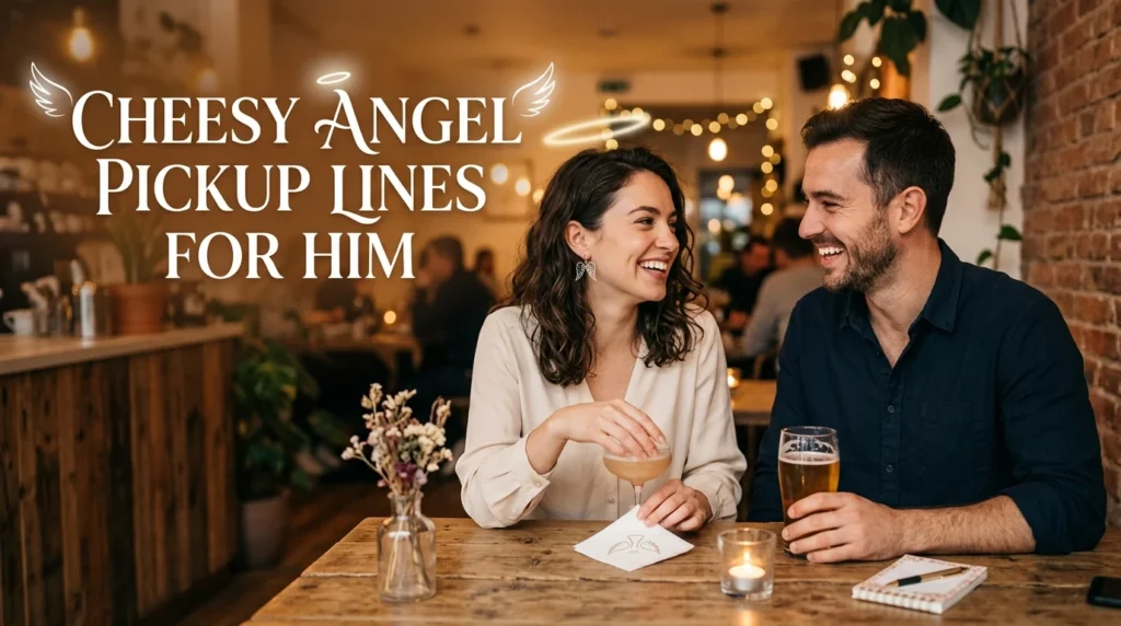 Cheesy Angel Pickup Lines For Him