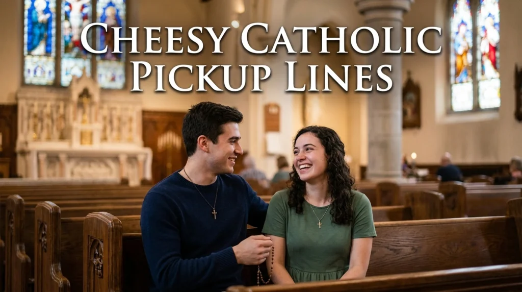 Cheesy Catholic Pickup Lines
