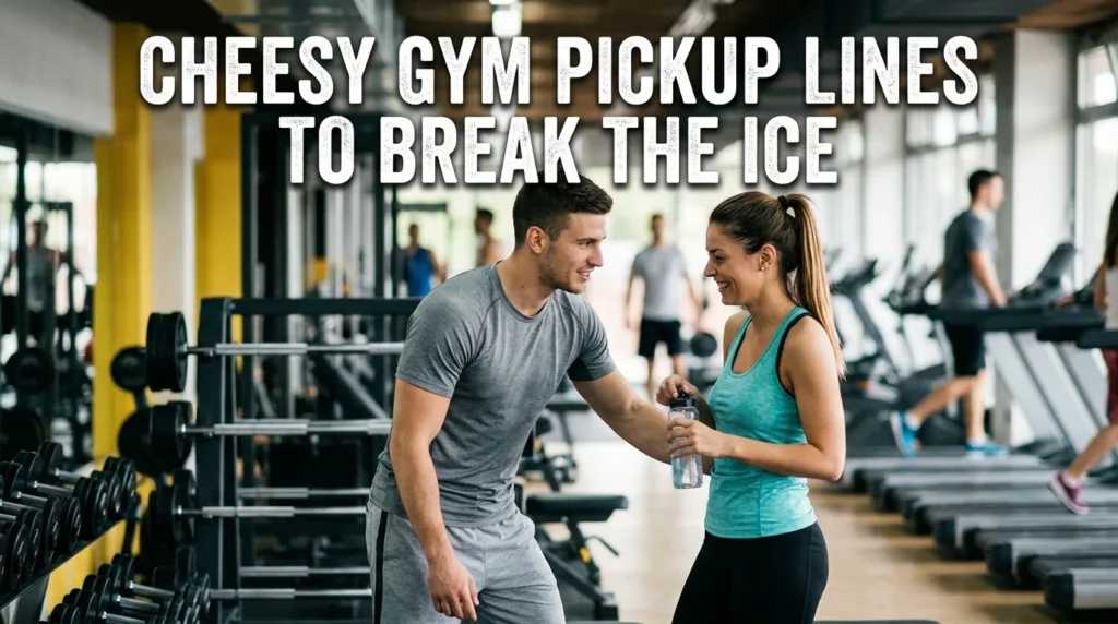 Cheesy Gym Pickup Lines To Break The Ice