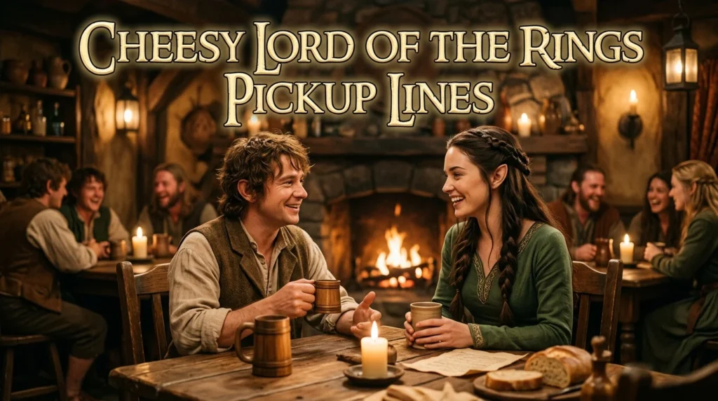 Cheesy Lord Of The Rings Pickup Lines