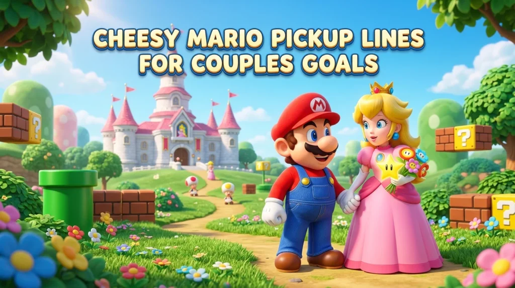 Cheesy Mario Pickup Lines For Couples Goals