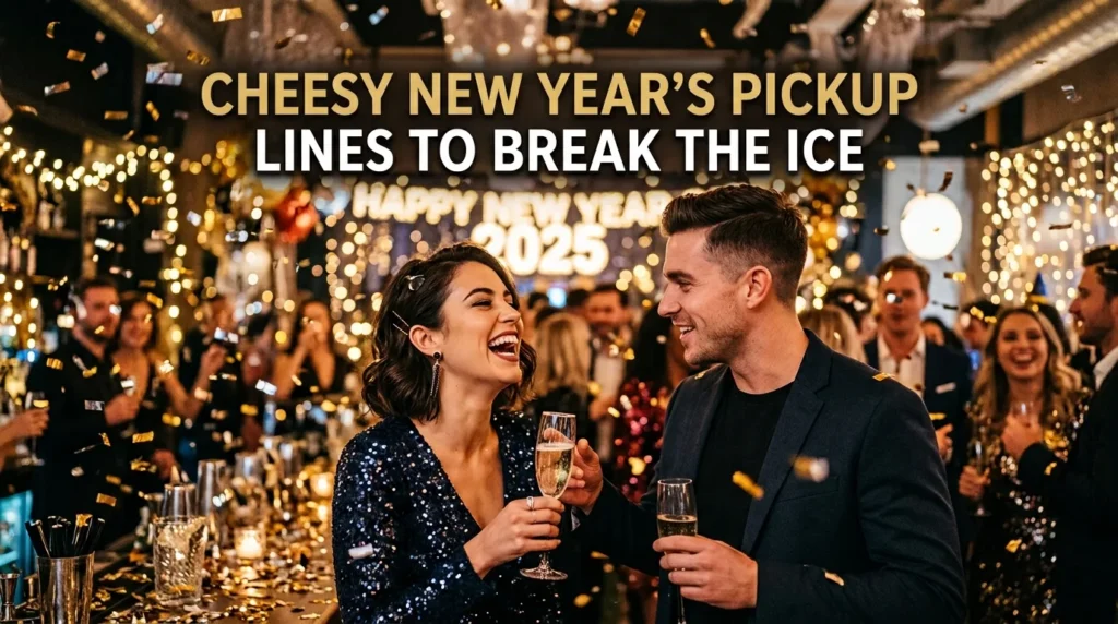 Cheesy New Years Pickup Lines To Break The Ice
