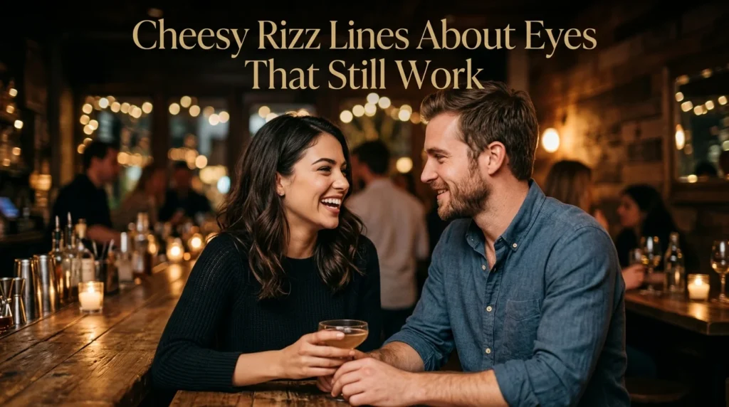 Cheesy Rizz Lines About Eyes That Still Work