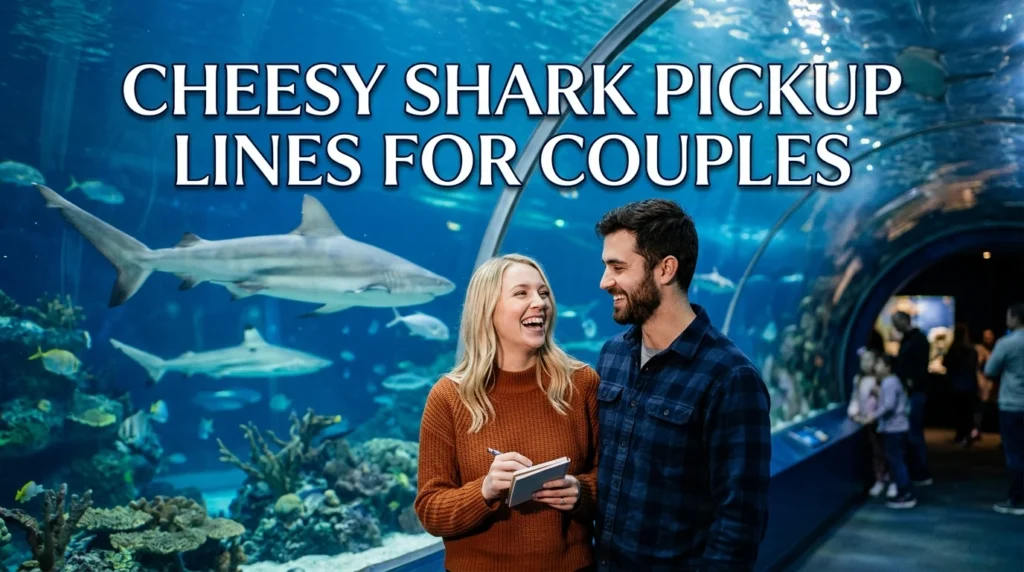 Cheesy Shark Pickup Lines For Couples