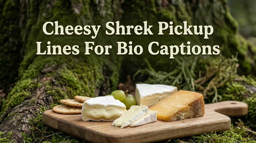 Cheesy Shrek Pickup Lines For Bio Captions