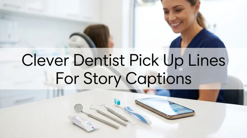 Clever Dentist Pick Up Lines For Story Captions