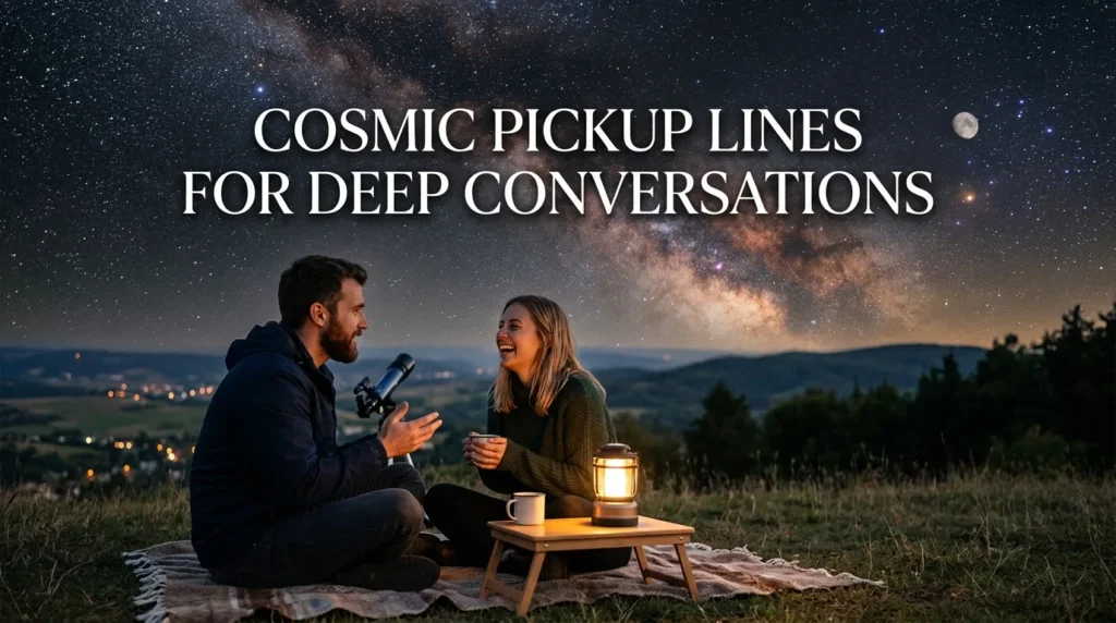 Cosmic Pickup Lines For Deep Conversations