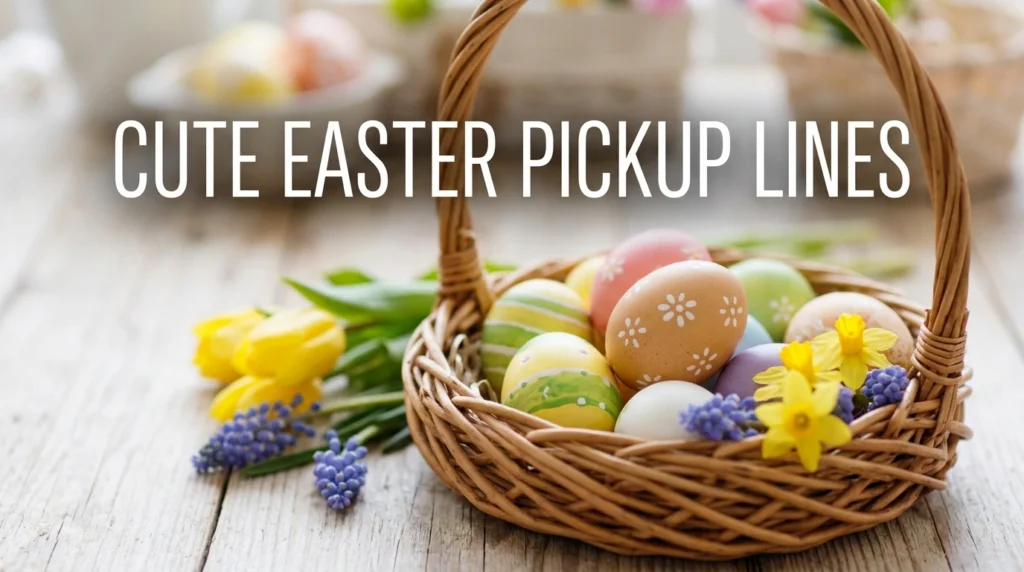 Cute Easter Pickup Lines