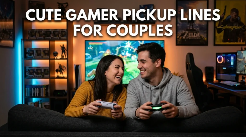 Cute Gamer Pickup Lines For Couples