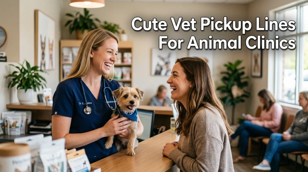Cute Vet Pickup Lines For Animal Clinics