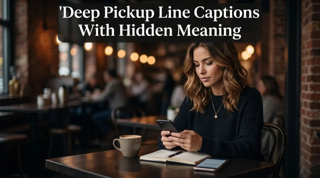 Deep Pickup Line Captions With Hidden Meaning