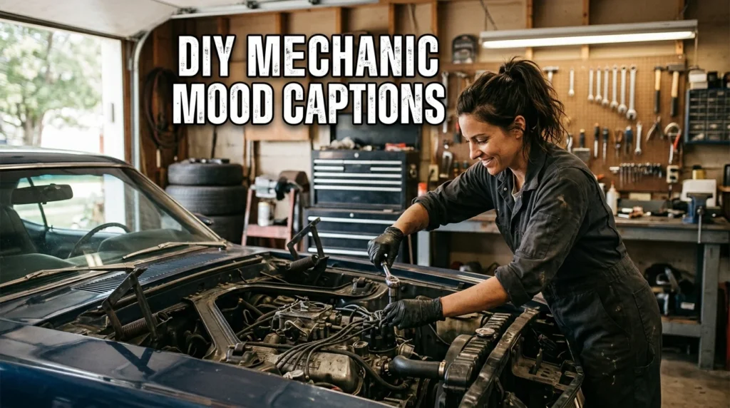 Diy Mechanic Mood Captions