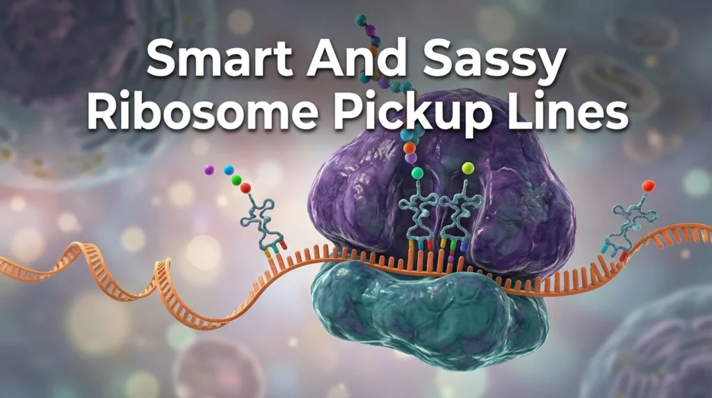 Smart And Sassy Ribosome Pickup Lines
