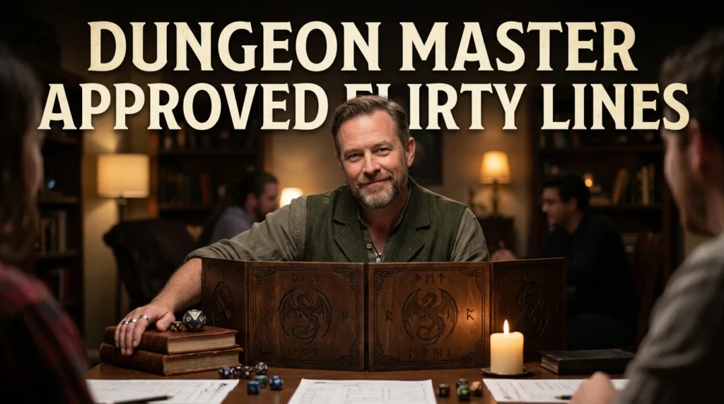 Dungeon Master Approved Flirty Lines