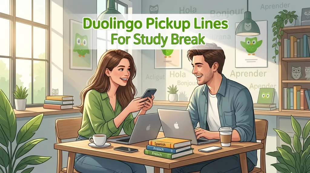 Duolingo Pickup Lines For Study Break
