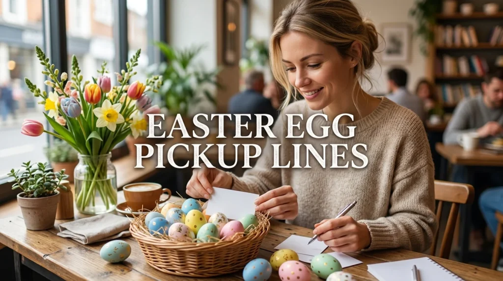 Easter Egg Pickup Lines