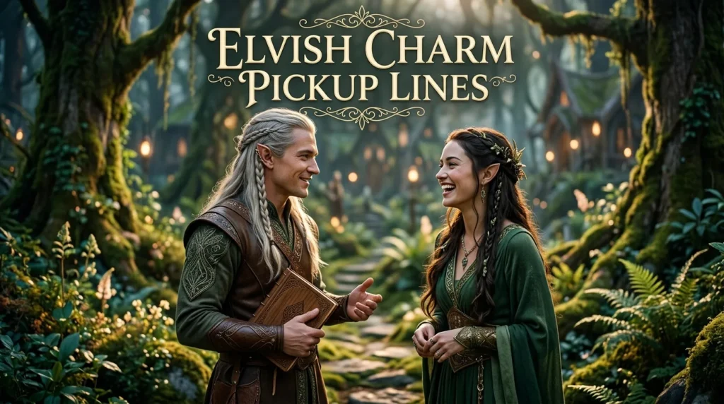 Elvish Charm Pickup Lines
