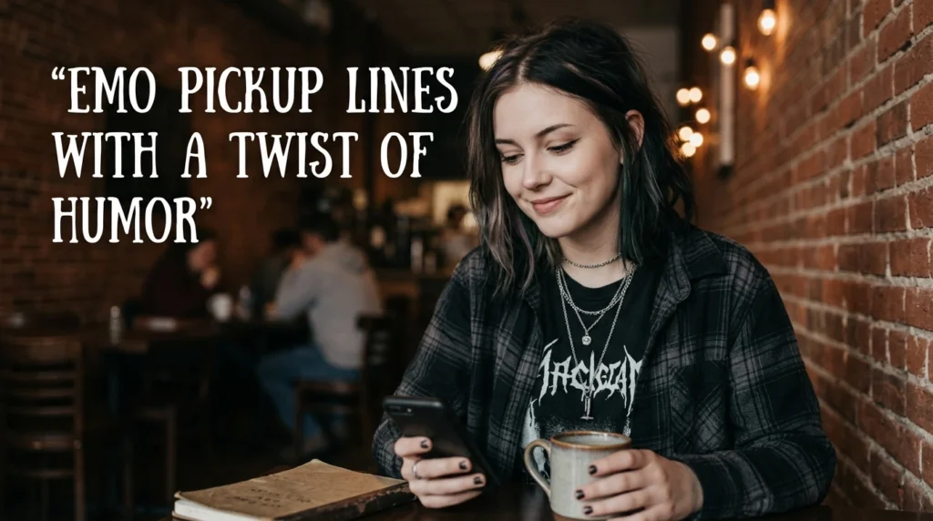 Emo Pickup Lines With A Twist Of Humor