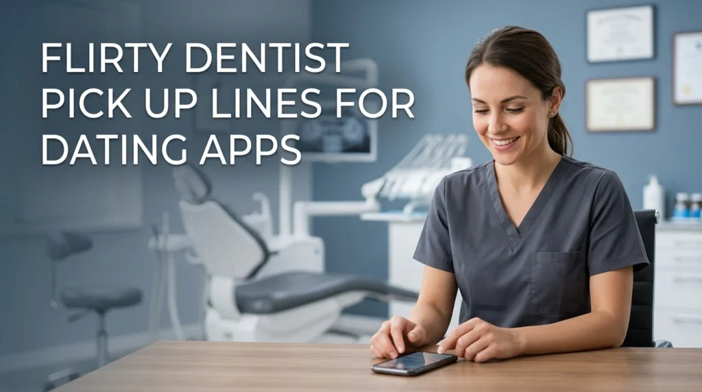 Flirty Dentist Pick Up Lines For Dating Apps