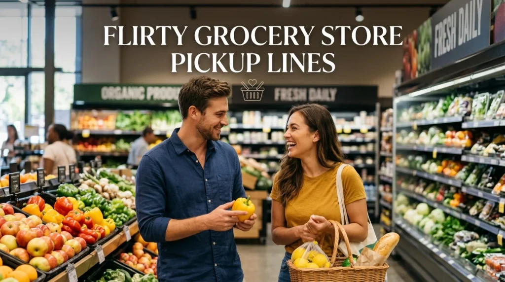 Flirty Grocery Store Pickup Lines