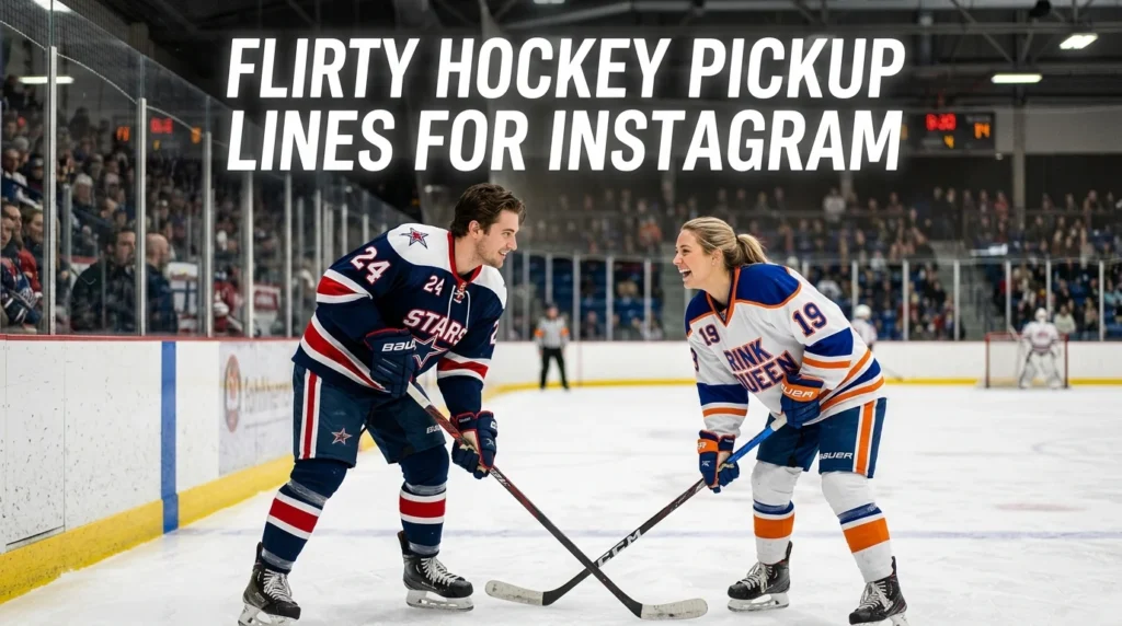 Flirty Hockey Pickup Lines For Instagram
