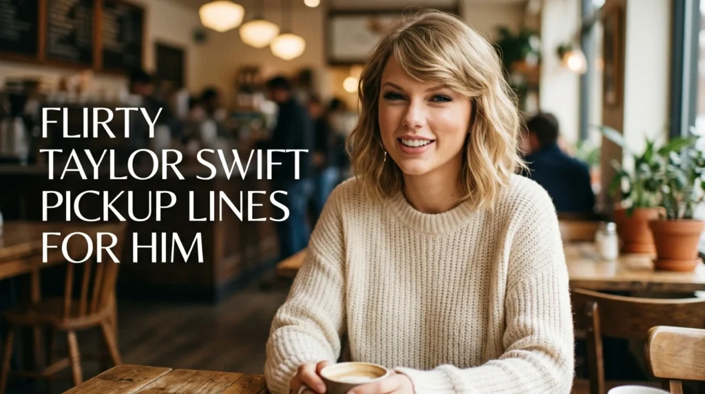 Flirty Taylor Swift Pickup Lines For Him