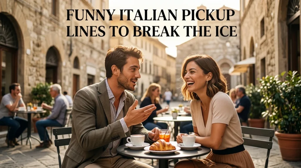 Funny Italian Pickup Lines To Break The Ice