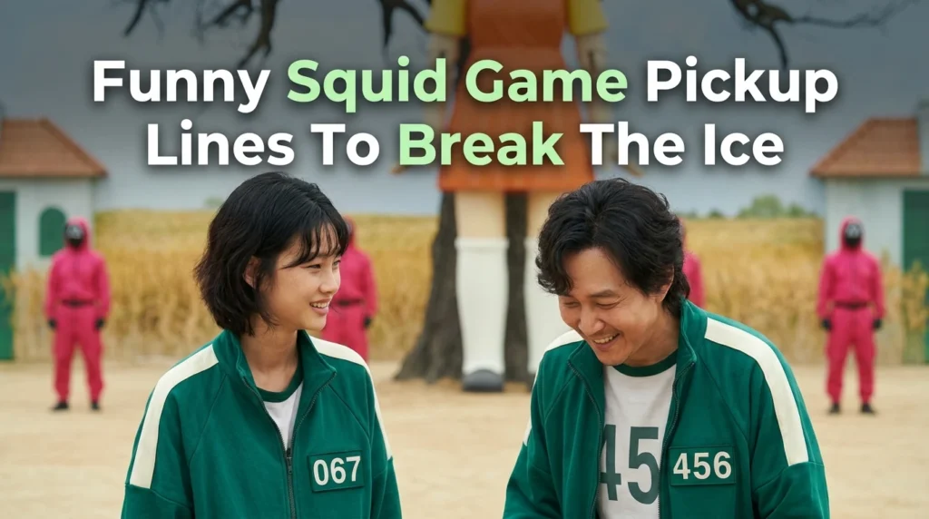 Funny Squid Game Pickup Lines To Break The Ice
