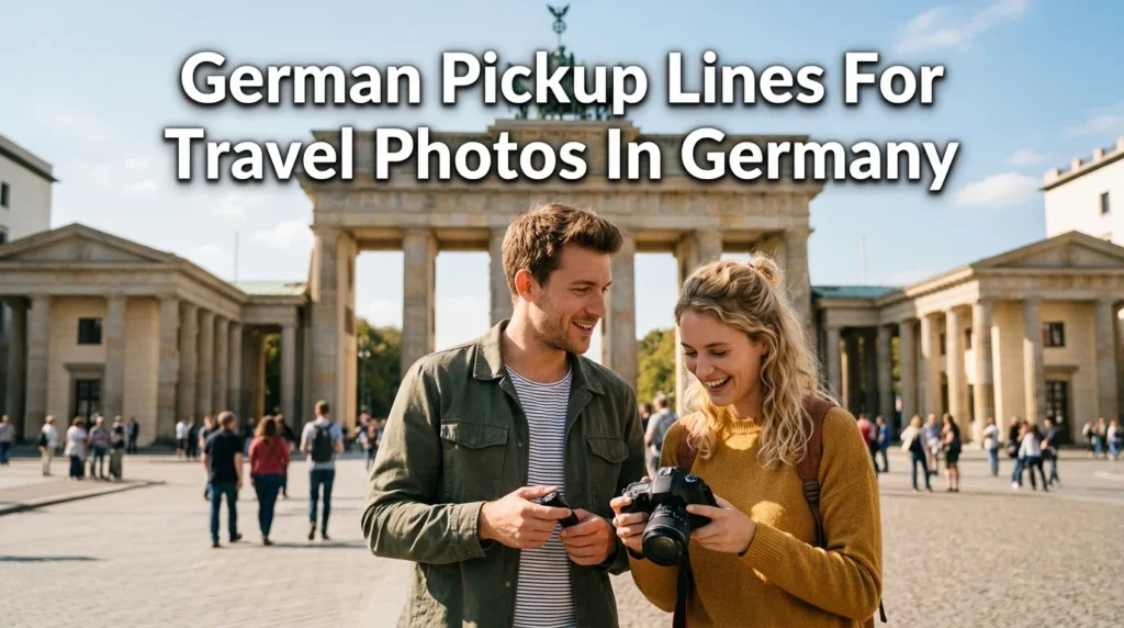 German Pickup Lines For Travel Photos In Germany