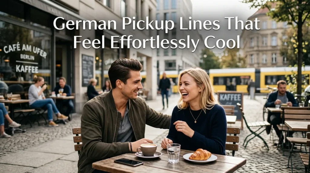 German Pickup Lines That Feel Effortlessly Cool