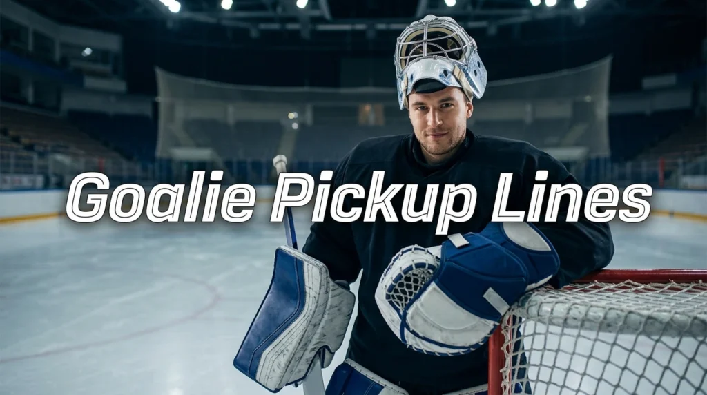 Goalie Pickup Lines