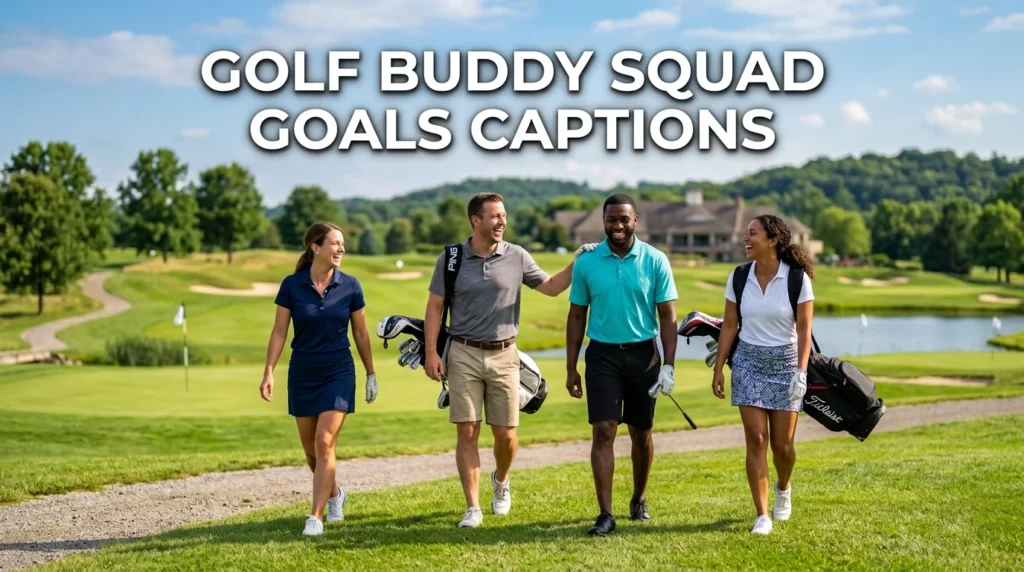 Golf Buddy Squad Goals Captions
