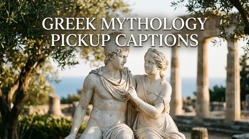 Greek Mythology Pickup Captions
