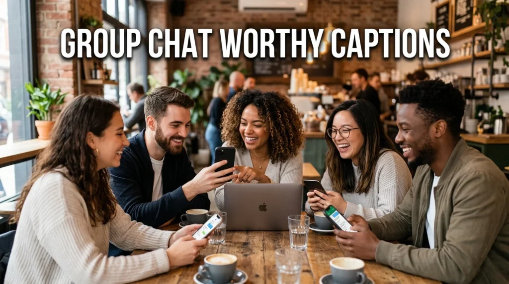 Group Chat Worthy Captions