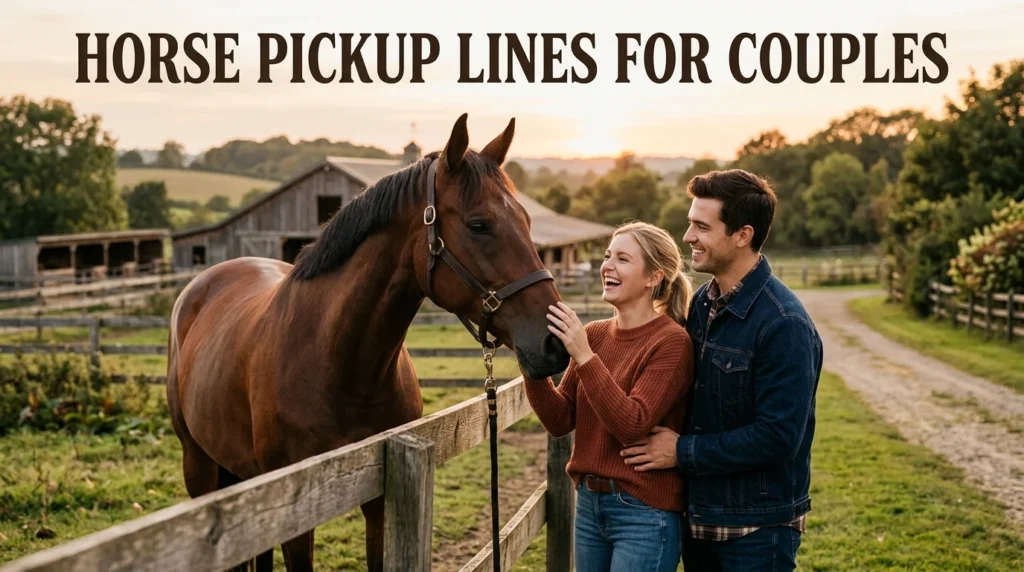 Horse Pickup Lines For Couples