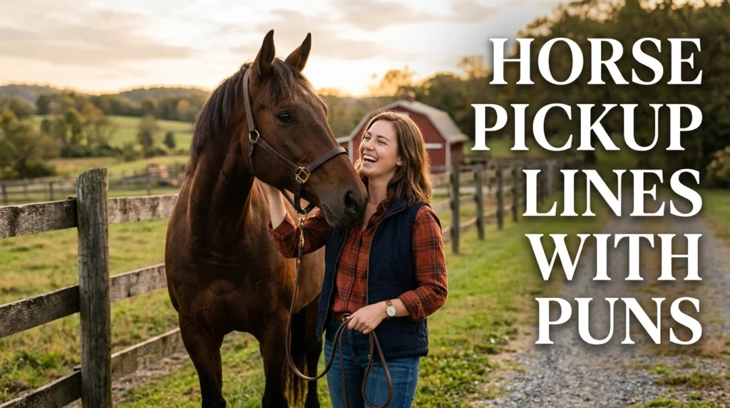 Horse Pickup Lines With Puns