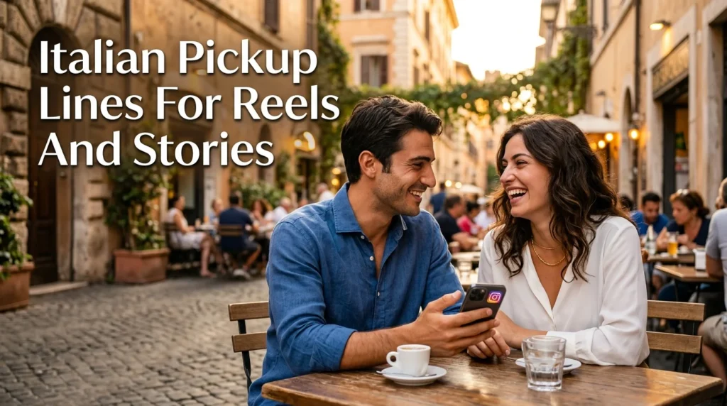Italian Pickup Lines For Reels And Stories