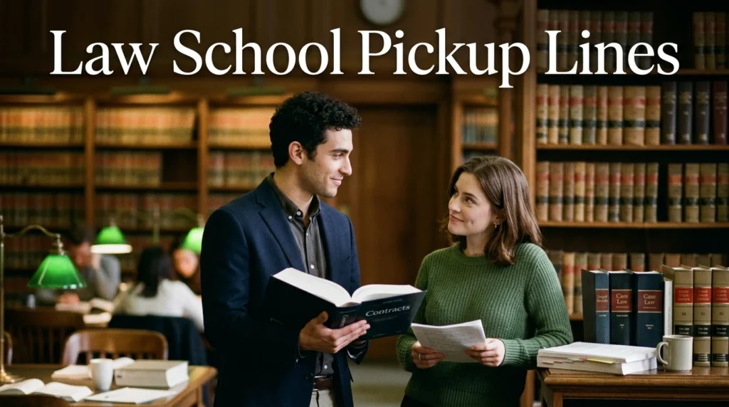 Law School Pickup Lines
