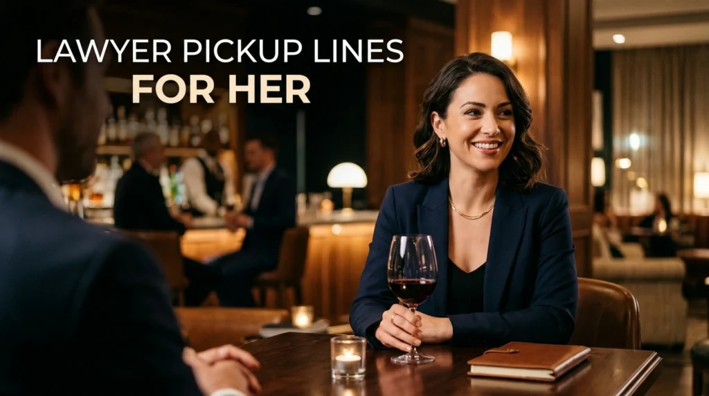 Lawyer Pickup Lines For Her