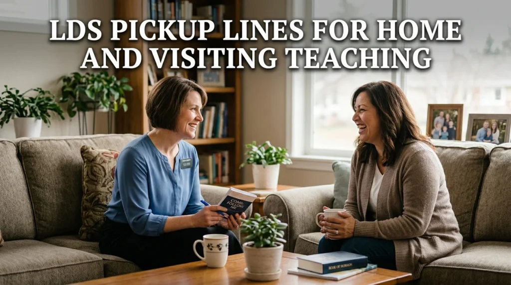 Lds Pickup Lines For Home And Visiting Teaching