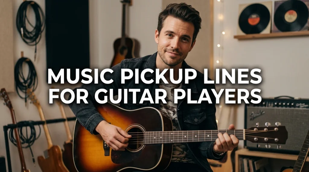 Music Pickup Lines For Guitar Players